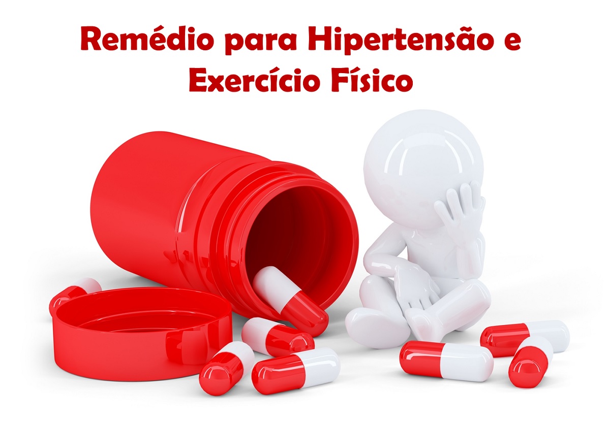Remédio para hipertensão e exercício físico